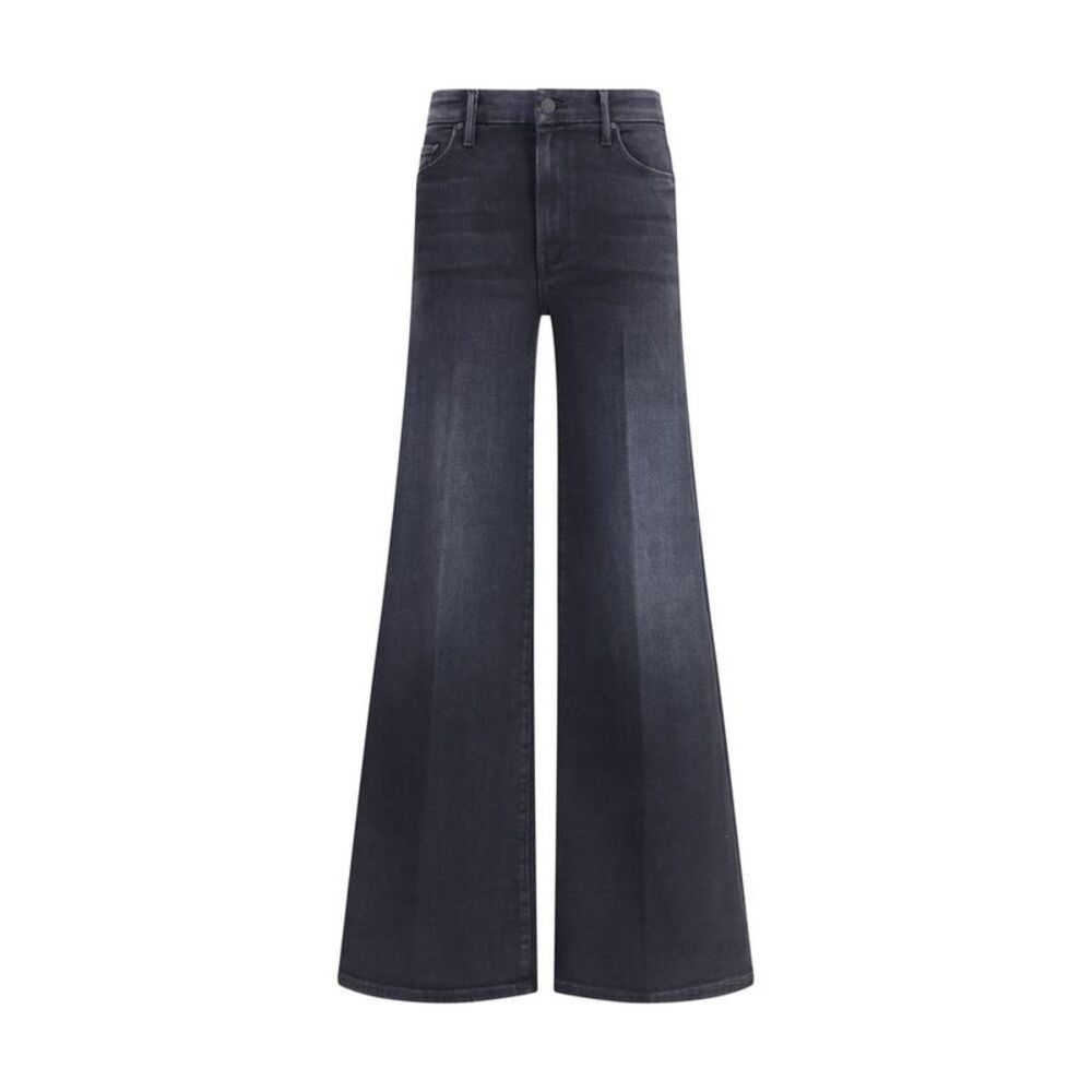 Mother Denim Black Cotton Jeans Women's Denim